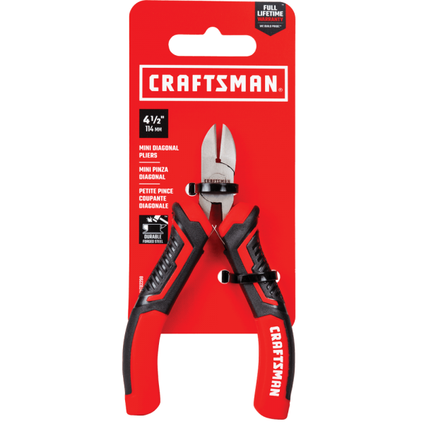 Alicate Craftsman bi material corte diagonal mini 4.5