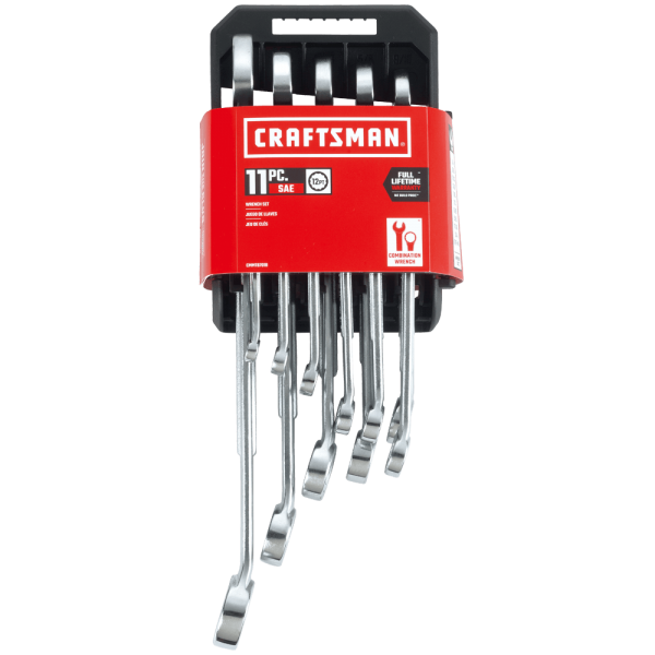 Juego de 11 llaves Craftsman combinadas - Sistema SAE