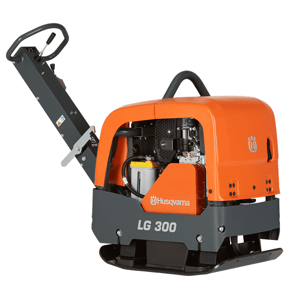 Plancha compactadora reversible Husqvarna LG 300