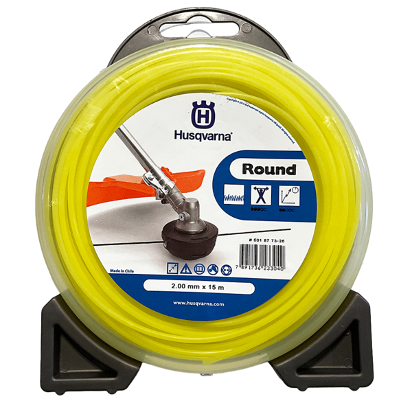 Rollo de Tanza Husqvarna Redonda 2mm/15m