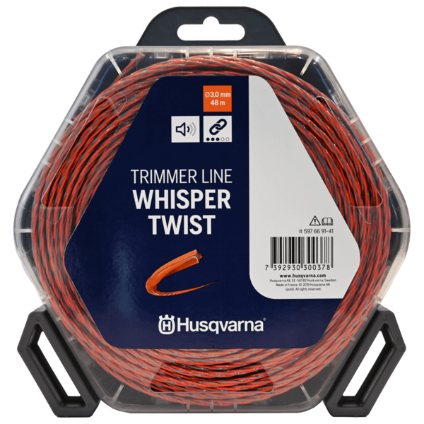 Rollo de Tanza Husqvarna Whisper 3mm 48m